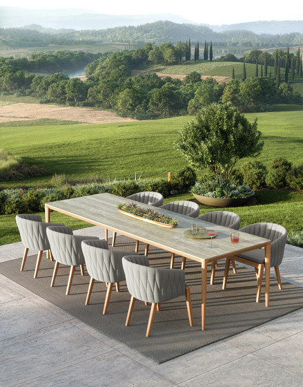 U-nite table - UNT100WA | Tavoli pranzo | Royal Botania