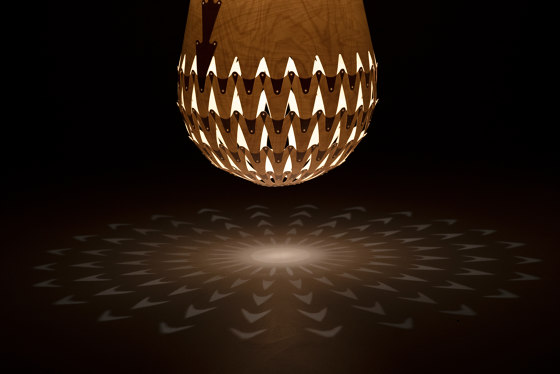 Leaf Basket | Suspended lights | David Trubridge Studio