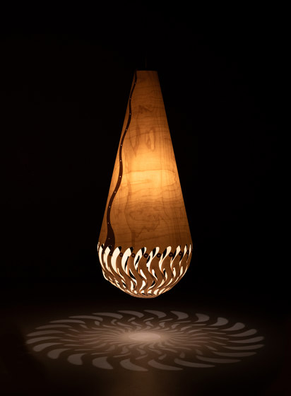 Leaf Basket | Suspended lights | David Trubridge Studio