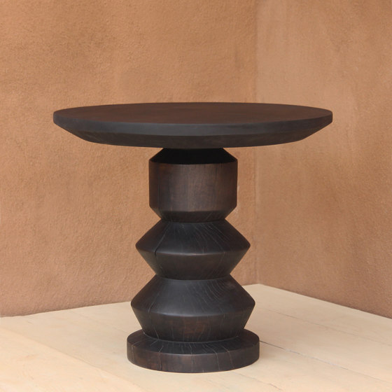 Alondra Turned Wood End Table | Tables d'appoint | Pfeifer Studio
