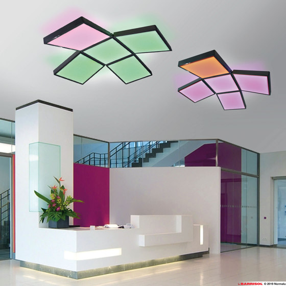 Lighting Designers | Barrisol Lampe King® by Pilot Design | Free-standing lights | BARRISOL