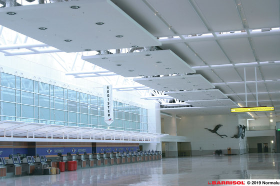 Our acoustic solutions | Barrisol Acoustics® | Acoustic ceiling systems | BARRISOL