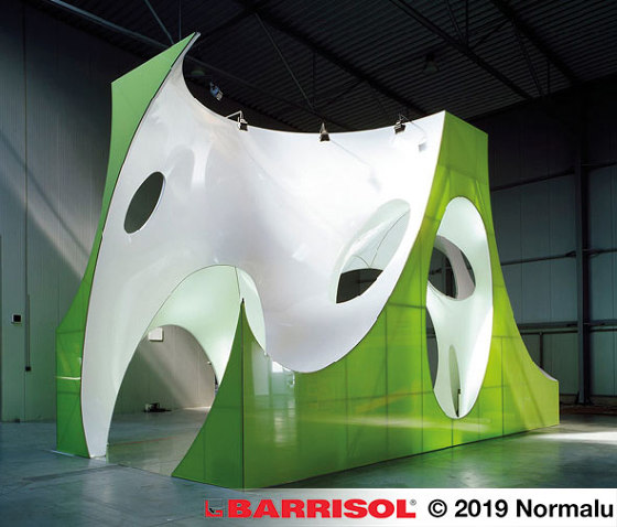 Our solutions for interiors | Barrisol Concrete effect | Suspended ceilings | BARRISOL