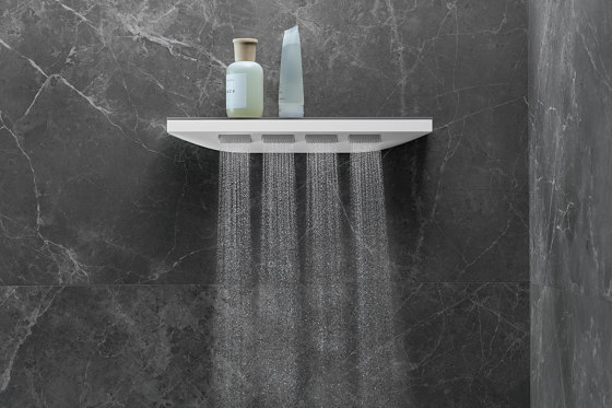 Rainfinity Showerpipe 360 1jet con ShowerTablet 350 | Grifería para duchas | Hansgrohe