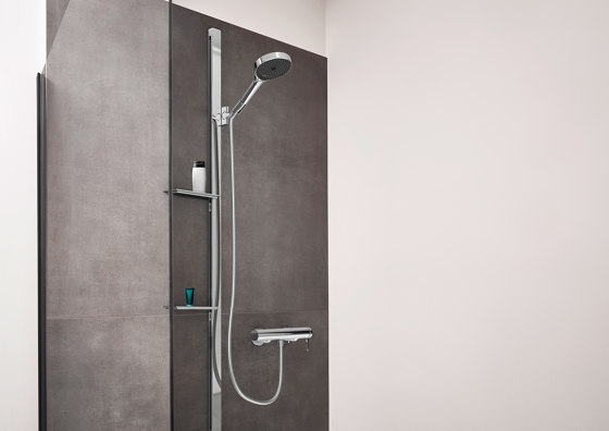 Rainfinity Showerpipe 360 1jet con ShowerTablet 350 | Grifería para duchas | Hansgrohe