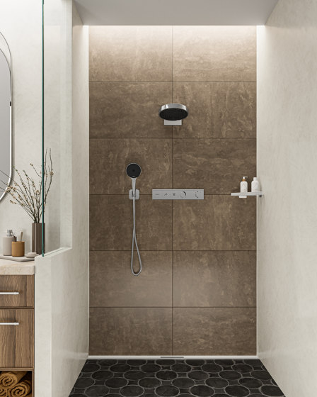 Rainfinity Showerpipe 360 1jet Unterputz | Duscharmaturen | Hansgrohe