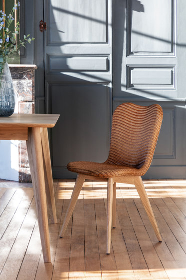 Lily dining chair steel A base | Sedie | Vincent Sheppard