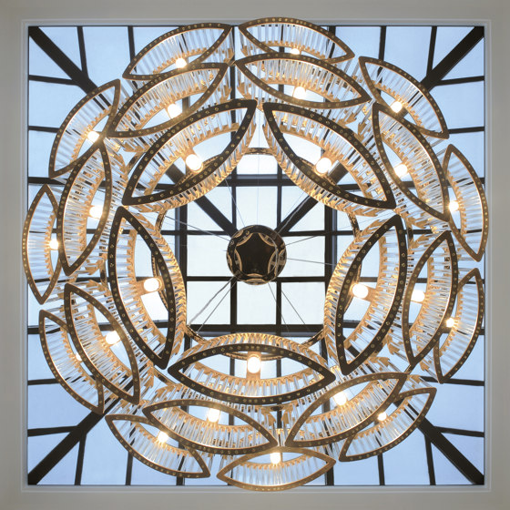 Stilio 3 Quadrat | Lámparas de suspensión | Licht im Raum