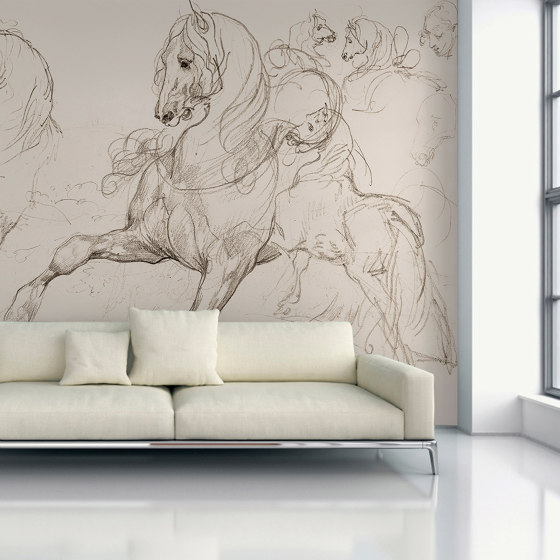 Horse Studies | Revestimientos de paredes / papeles pintados | GMM