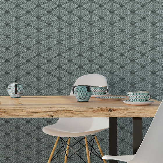 Graphic Pompoms | Wall coverings / wallpapers | GMM