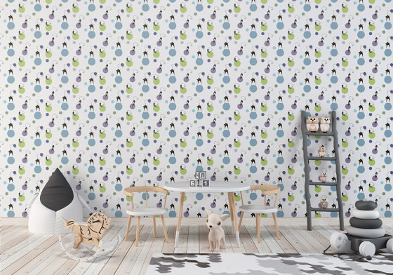 Cats Polka | Wall coverings / wallpapers | GMM