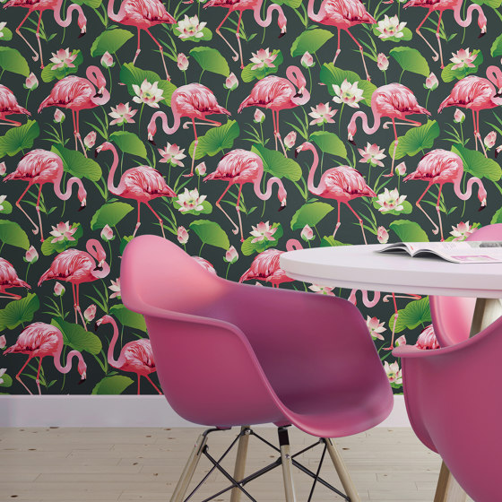 Flamingo Pool | Wall coverings / wallpapers | GMM