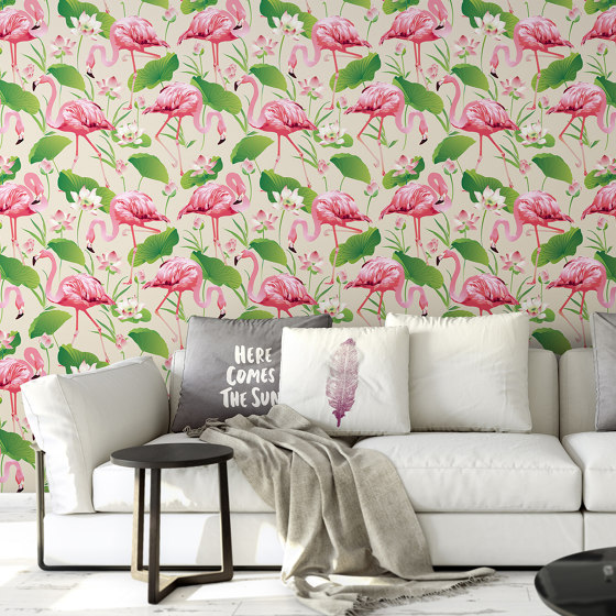 Flamingo Pool | Revêtements muraux / papiers peint | GMM