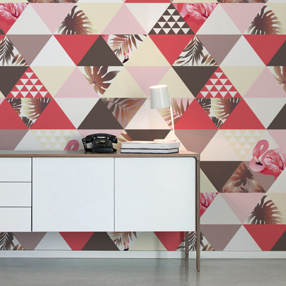 Flamingo Puzzle | Revestimientos de paredes / papeles pintados | GMM