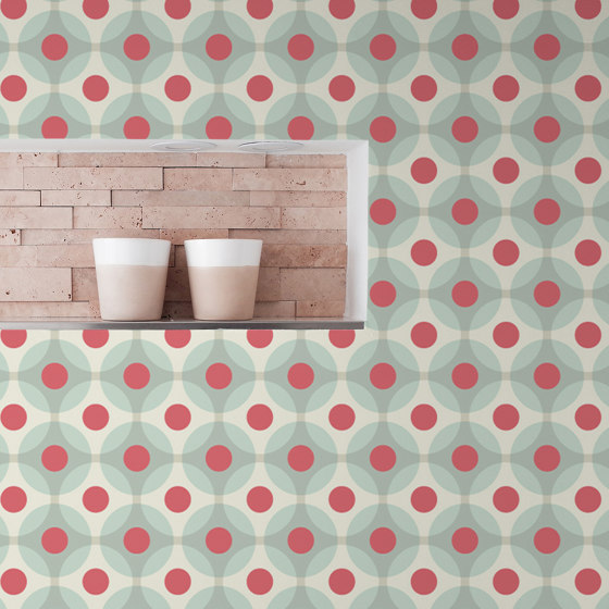 Flower Dots | Revestimientos de paredes / papeles pintados | GMM