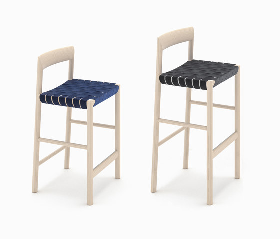 Stax Chair - Oak  with Webbing Seat | Chaises | Bensen