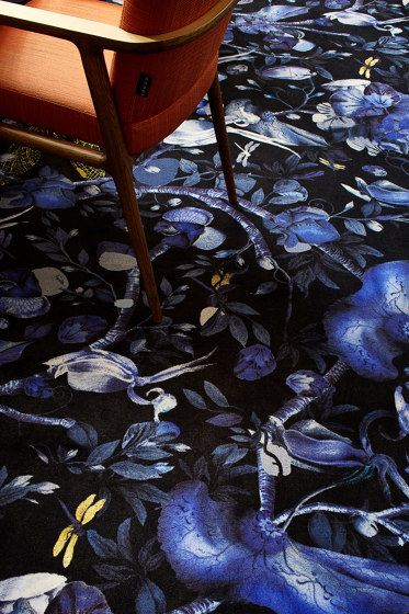 Biophillia | Blue Black Broadloom | Teppichböden | moooi carpets