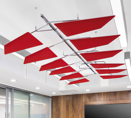 Flap Ceiling | Sound absorbing objects | Caimi Brevetti