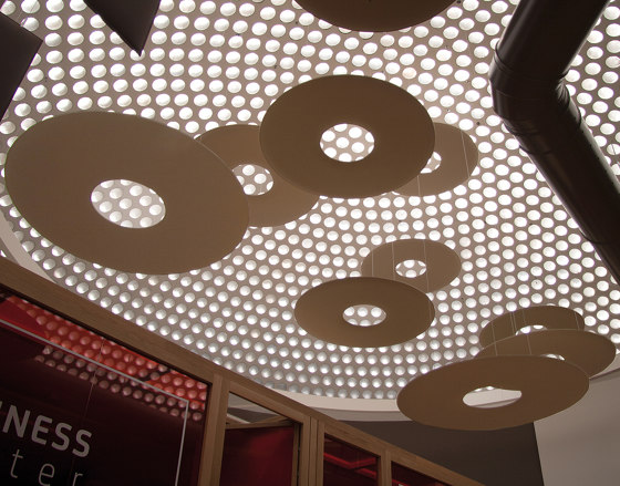 Giotto Ceiling | Sound absorbing objects | Caimi Brevetti