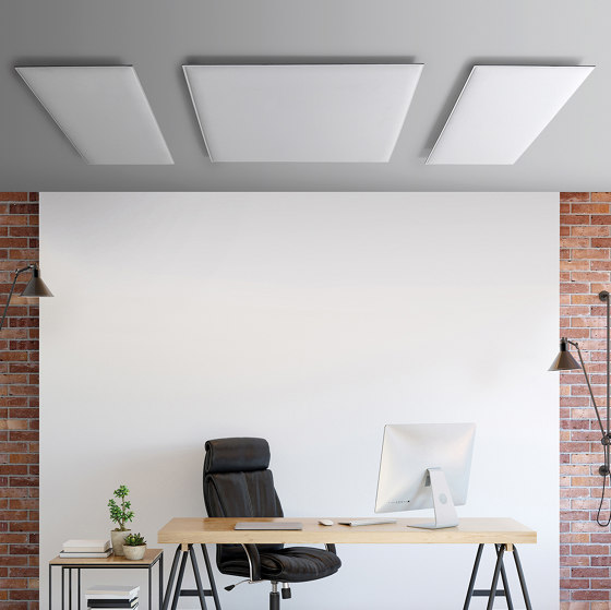 Oversize Ceiling | Sistemi assorbimento acustico soffitto | Caimi Brevetti