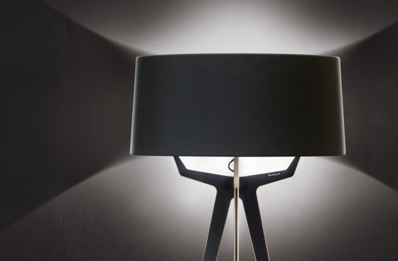 No. 35 Floor Lamp Velvet Collection - Notte - Brass | Free-standing lights | BALADA & CO.