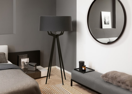 No. 35 Floor Lamp Matt Collection - Soft White - Brass | Free-standing lights | BALADA & CO.