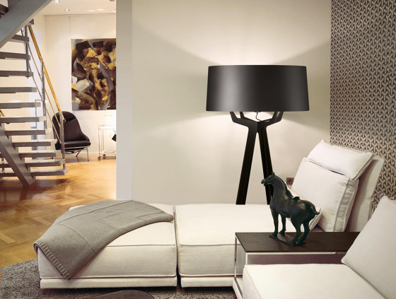 No. 35 Floor Lamp Shiny-Matt Collection - Macchiato - Fenix NTM® | Luminaires sur pied | BALADA & CO.