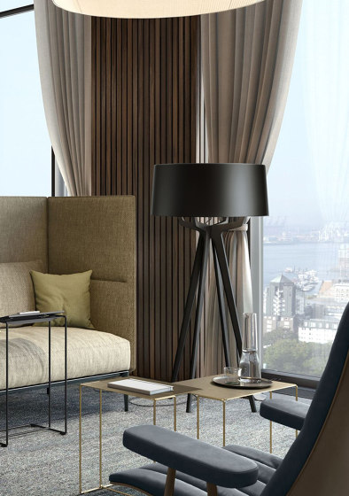 No. 35 Floor Lamp Shiny-Matt Collection - Night Grey - Fenix NTM® | Lámparas de pie | BALADA & CO.