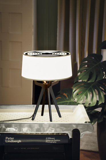 No. 35 Table Lamp Matt Collection - Deep Black - Brass | Luminaires de table | BALADA & CO.