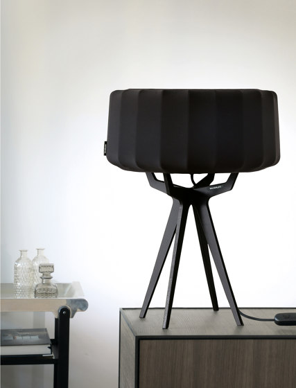 No. 35 Table Lamp Velvet Collection - Beige - Brass | Lámparas de sobremesa | BALADA & CO.