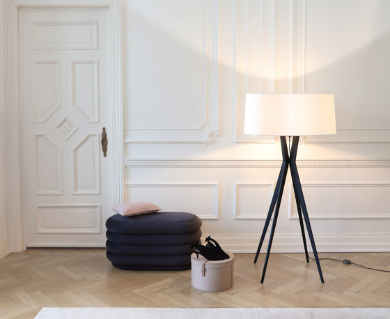 No. 43 Floor Lamp Velvet Collection - Olive - Fenix NTM® | Free-standing lights | BALADA & CO.