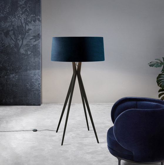 No. 43 Floor Lamp Matt Collection - Deep Black - Multiplex | Standleuchten | BALADA & CO.