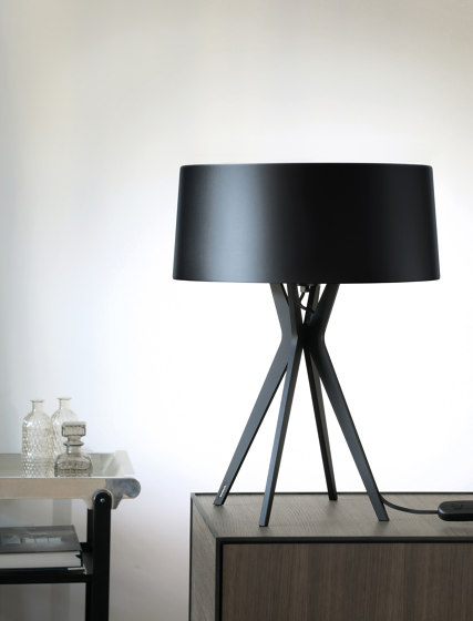 No. 43 Table Lamp Matt Collection - Deep Black - Brass | Lampade tavolo | BALADA & CO.
