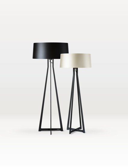 No. 47 Floor Lamp Velvet Collection - Olive - Brass | Free-standing lights | BALADA & CO.