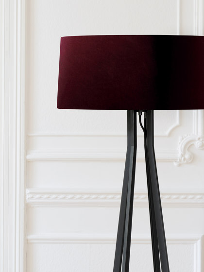 No. 47 Floor Lamp Velvet Collection - Notte - Brass | Standleuchten | BALADA & CO.