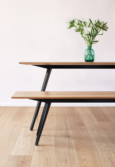 Knikke – foldable bench & table | Ensembles table et chaises | NEUVONFRISCH