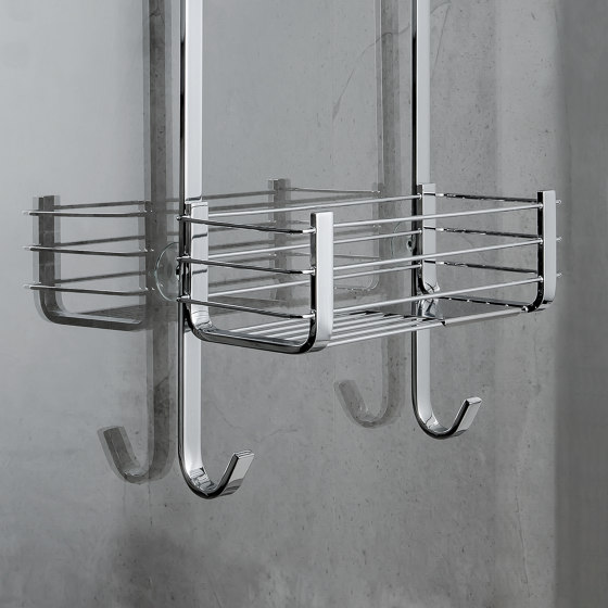 Wall mounted hook for AQUACLEAN glass wiper | Accesorios de baño | COLOMBO DESIGN