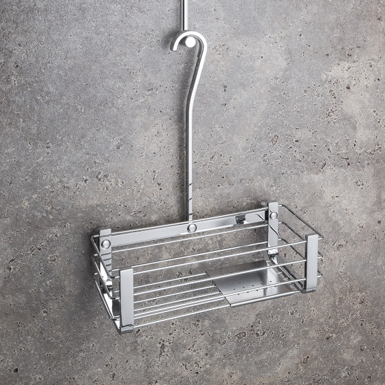 Cavalletto porta oggetti universale per box doccia | Portaspugne | COLOMBO DESIGN