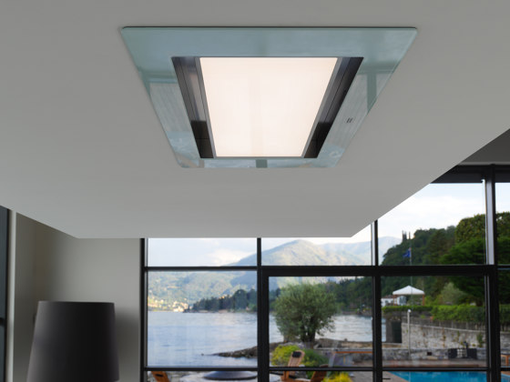 Mythos Ceiling Cabinet Hood FMYCF 906 Glass White | Cappe aspiranti | Franke Home Solutions