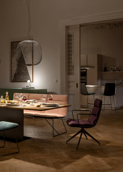 ARVA LIGHT Counter chair | Sedie bancone | KFF