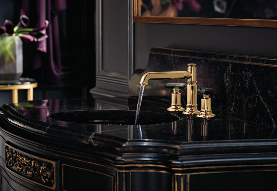 Widespread with Arc Spout and Lever Handles | Robinetterie pour lavabo | Brizo