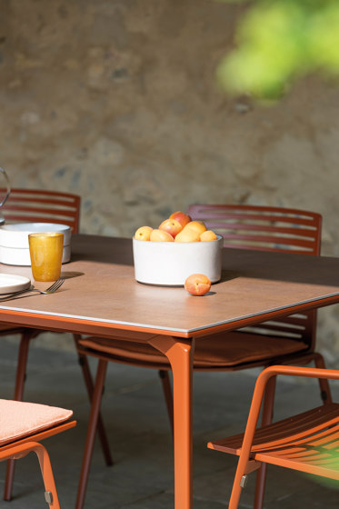 AllSize tavolo rettangolare con piano in Iroko | Tavoli pranzo | Fast