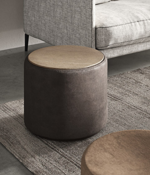 Pilar Armchair and Pouf | Pufs | Presotto