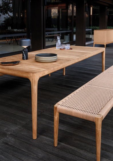 Lima dining bench | Bancs | Gloster Furniture GmbH