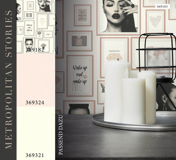 Metropolitan Stories | Papel Pintado 369183 Lola - Paris | Revestimientos de paredes / papeles pintados | Architects Paper
