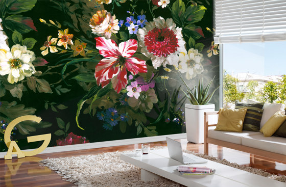 Ap Digital 3 | Papel Pintado 471862 Flowers | Revestimientos de paredes / papeles pintados | Architects Paper