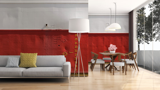 Ap Digital 4 | Papel Pintado DD108585 Iron Door Red | Revestimientos de paredes / papeles pintados | Architects Paper