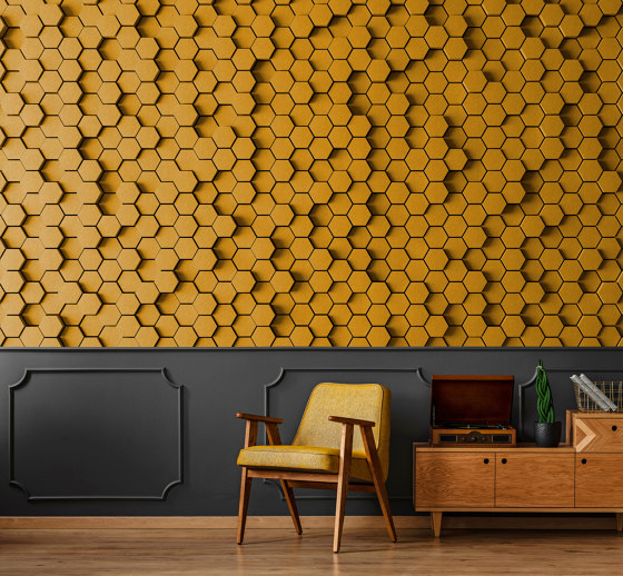 Walls By Patel 2 | Papel Pintado DD113322 Honeycomb 1 | Revestimientos de paredes / papeles pintados | Architects Paper