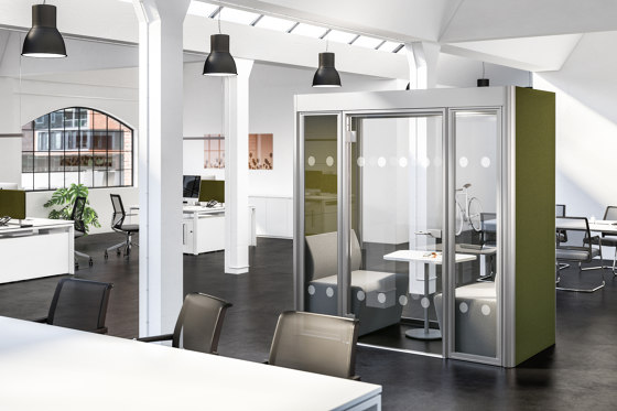 Syneo Line Lounge temporary workplace | Bureaux | Assmann Büromöbel
