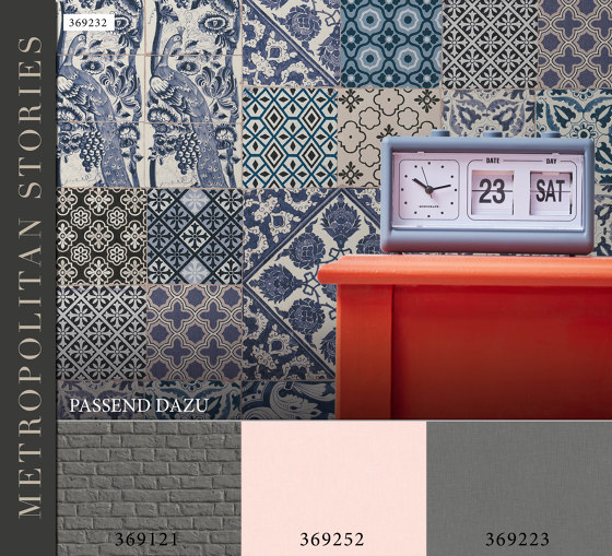 Metropolitan Stories | Papier Peint 369124 Anke & Daan - Amsterdam | Revêtements muraux / papiers peint | Architects Paper